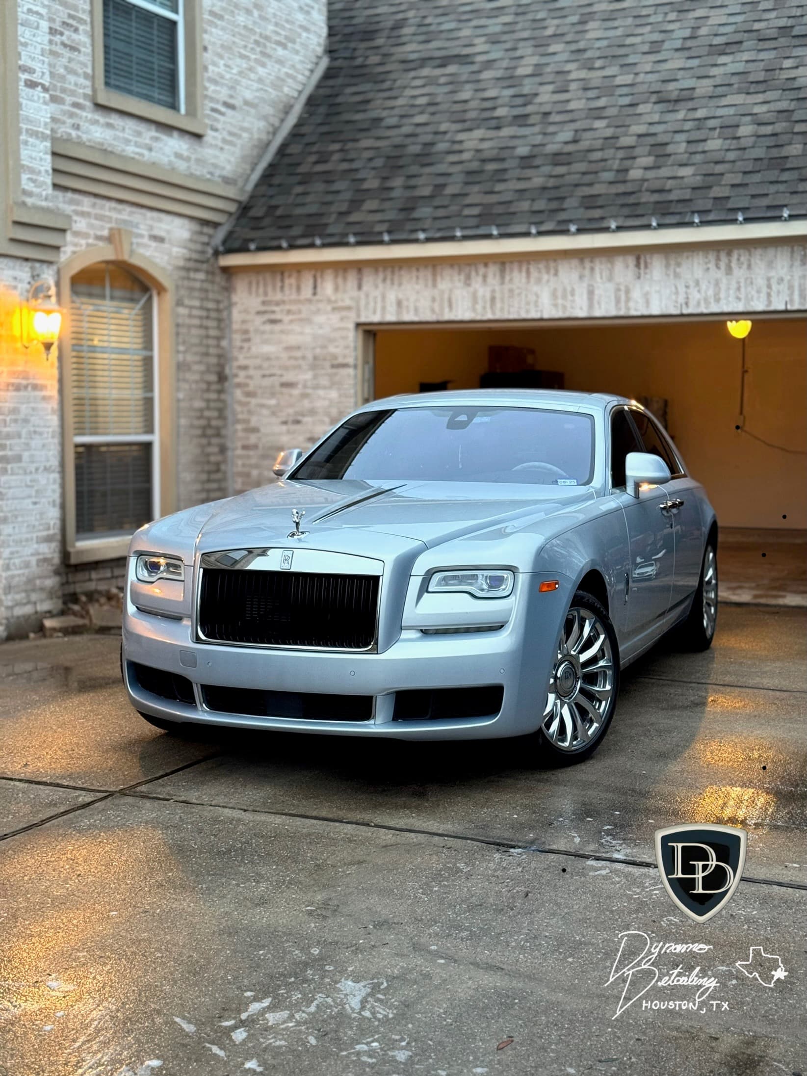 Rolls-Royce Ghost after detail